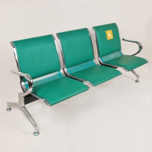 國家電網三人軟包休息椅